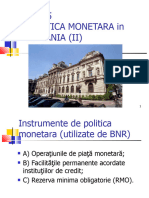 17 - 03 - FB II Curs Politica Monetara - II BNR