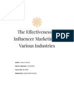 Influencer MKT (Dissert)