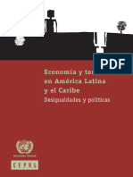 Economia y Territorio en America Latina y El CAribe, CEPAL