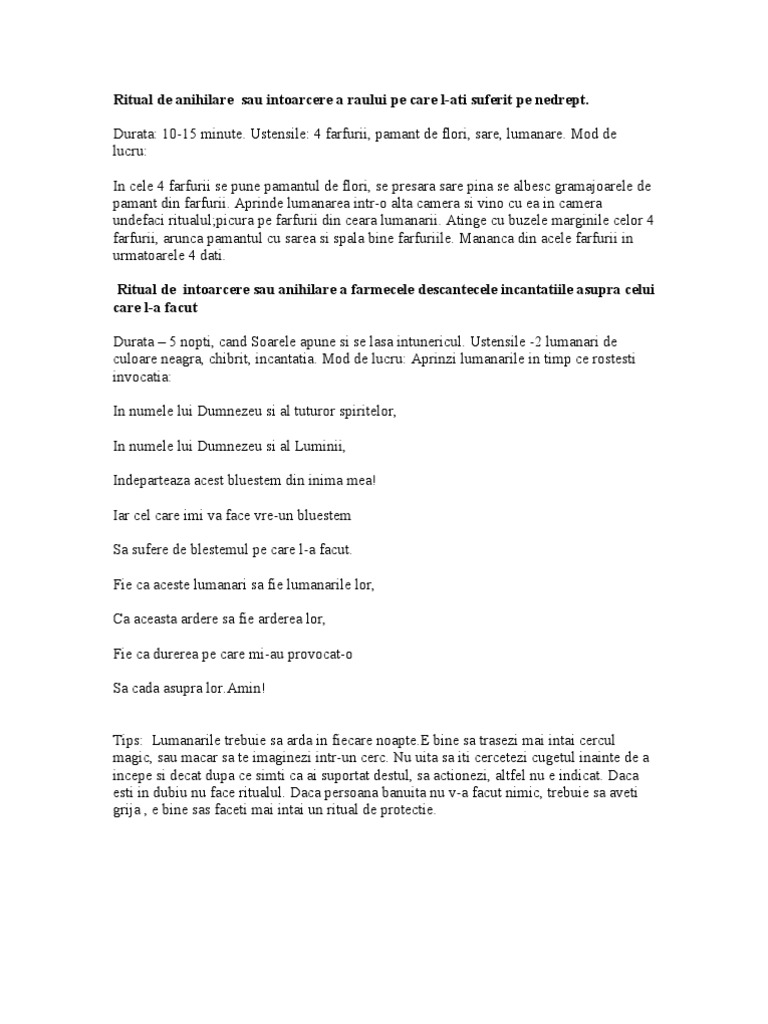Ritualuri | PDF