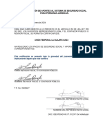 Declaración de Aportes Al Sistema de Seguridad Social para Personas Juridicas.