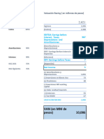 Valuación Racing Club Mateo Danne 900555