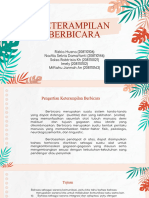 KELOMPOK 4 Keterampilan Berbicara