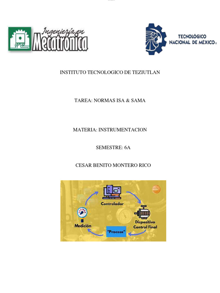 Norma-Isa-Sama 2 | PDF | Medición | Sistema de control