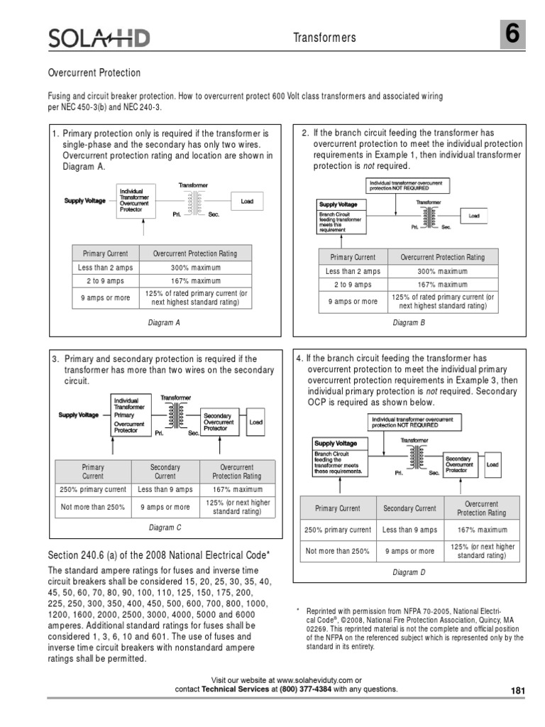 Over Current | PDF | Transformer | Fuse (Electrical)