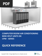 CDP Mini Split Quick Reference