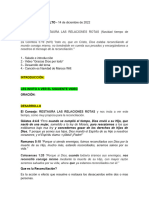 14-12-2022 Consejo de Lo Alto - Restaura Las Relaciones Rotas - Jor