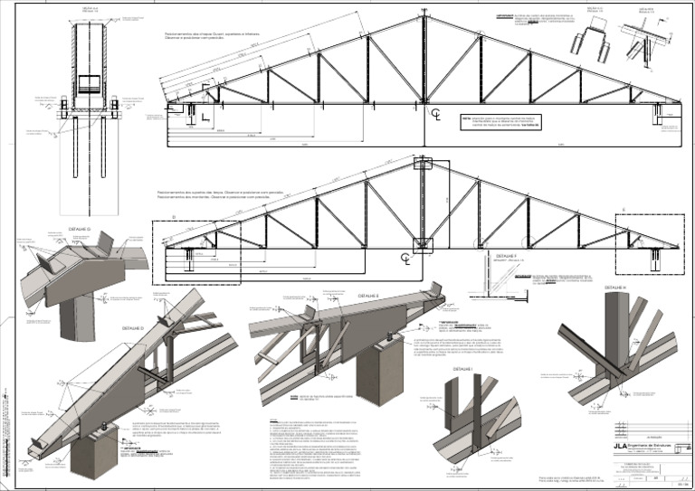 SOLIDWORKS - Treliça Principal de Extremidade e Intermediária ...