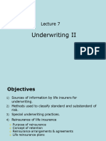 CH 7 Underwriting II