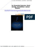 Download Full Test Bank For Essential Calculus Early Transcendentals 2Nd Edition James Stewart pdf docx full chapter chapter