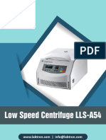Low Speed Centrifuge LLS A54