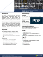 Azure AD Features Deployment DataSheet