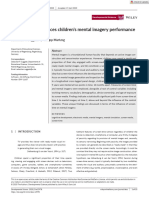 Developmental Science - 2020 - Suggate - Screen Time Influences Children S Mental Imagery Performance