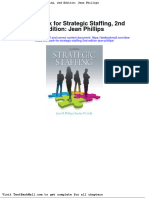 Full Test Bank For Strategic Staffing 2Nd Edition Jean Phillips PDF Docx Full Chapter Chapter