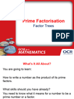 Prime Factorisation