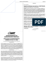 Resolucion Sat Dsi 1017 2020 Interrupcion de Plazos Por Tormeta Tropical Iota