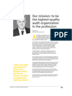 Our Mission - To Be The Highest-Quality Audit Organization in The Profession - 3