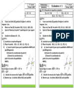 Devoir 2 Maths 1college 2nd Semestre Sections Internationales Option Francais Modele 7