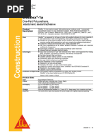 Sikaflex®-1c SL Data Sheet | PDF | Concrete | Paint