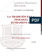 La Tradición en La Teología Fundamental