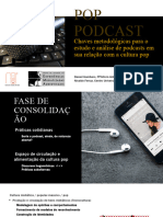 Pop Podcast: Chaves Metodológicas para o Estudo e Análise de Podcasts em Sua Relação Com A Cultura Pop