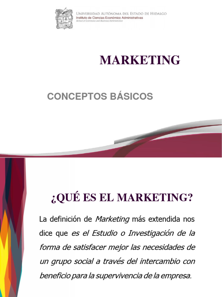 Conceptos Básicos de Marketing | PDF | Marketing | Producto (Negocio)
