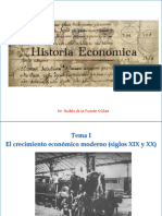 Tema 1. El Crecimiento Económico Moderno (Siglos XIX y XX)