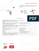 F.T. 19737 Llave Jardin Promart