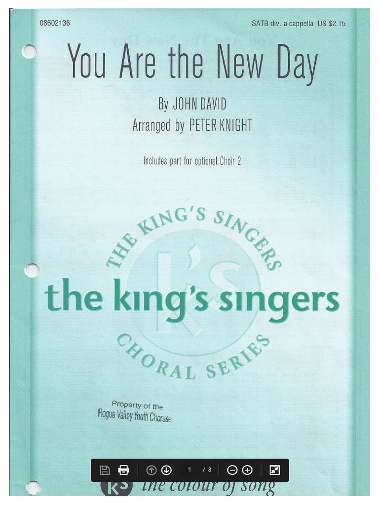 You are the new day pdf