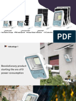 Solar Flood Light Technical Datasheet 3