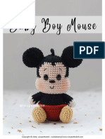 Baby Boy Mouse Crochet Pattern in ENG - Lulupetitedoll