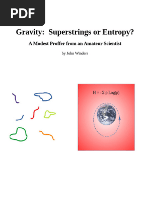 Gravity:  Superstrings or Entropy?