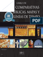 Tablas Comparativas Bíblicas, Mapas y Líneas de Tiempo