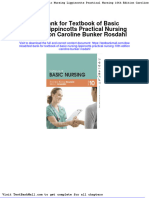 Full Test Bank For Textbook of Basic Nursing Lippincotts Practical Nursing 10Th Edition Caroline Bunker Rosdahl PDF Docx Full Chapter Chapter