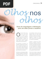 olhos dicas de hidrtação e maquiagem