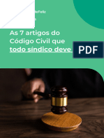 (EBOOK) Os 7 Artigos Do Código Civil Que Todo Síndico Deve Saber