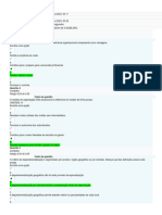 INTRODUÇÃO A ADMINISTRAÇÃO - Questionário III