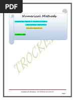 Numerical Methods Notes - by Trockers