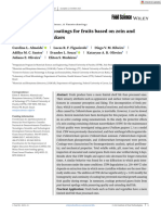 2023 Antifungal Edible Coatings For Fruits Based On Zein and Chitosan Nanowhiskers