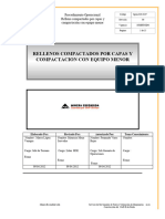 Sgom-107 Rellenos Compactados Por Capas y Compactaciòn Equipo Menor