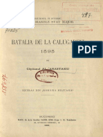 Batalia de La Calugareni - Anastasiu Alexandru - Bucuresci - 1906
