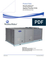 Weathermaker Applied Rooftop Units: Product Data