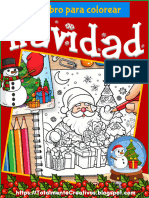 NAVIDAD-LIBRO-PARA COLOREAR-Totalmente Creativos