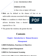 There Is No Single Definition of Risk.: Chapter One:-Introduction To Risk