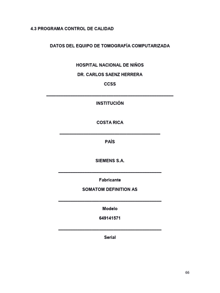 Programa Control de Calidad TC - Removed | PDF | Ct Scan