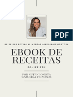 Ebook de Receitas - Nutricionista Carolina Trindade ETN