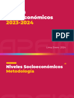 APEIM Informe de Niveles Socioeconomicos 2023 2024