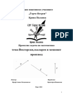 Proektna Zadaca Po Matematika Kristijan Peshovski