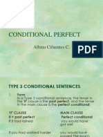 Conditional Perfect: Albina Cifuentes C