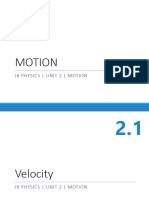 Physics 02 Motion